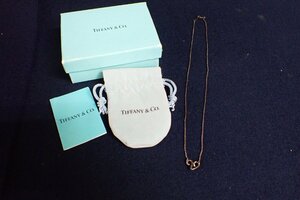 ★0502100 ティファニー TIFFANY & CO. 925刻印 ネックレス アクセサリー 袋付★