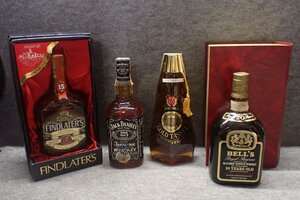 *0515243 bell 20 year Jack Daniel FINDLATER'S15 year other 4ps.@*