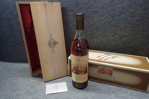 *0517113 TAILLEVENT Thai yu Van Grand Champagne 1789-1989 brandy 700ml 40% box attaching *