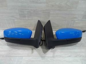 240417000519900 VW up! AACHY door mirror left right set blue LD5C