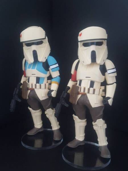 STARWARS ローグ・ワン/スター・ウォーズ・ストーリー ワールドコレクタブルフィギュア WPREMIUM vol.3 ショアトルーパー 2種 用台座