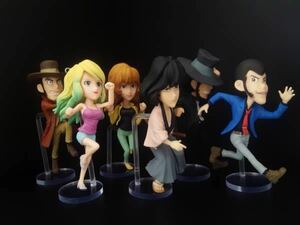  Lupin III world коллекционный фигурка wa-koreWCF Ⅰ 6 вид ( Rebecca, Mine Fujiko, следующий изначальный и т.п. ) для акрил подставка 