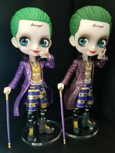 Qposket Q posket スーサイド・スクワッド SUCIDE SQUAD JOKER ジョーカー ノーマル レアカラー 2種 用台座