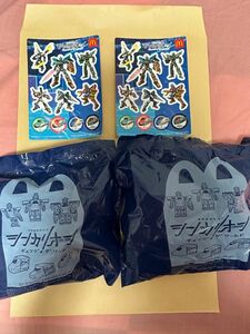 マクドナルドハッピーセットシンカリオン第一弾　2種コンプリート＋限定シール2枚