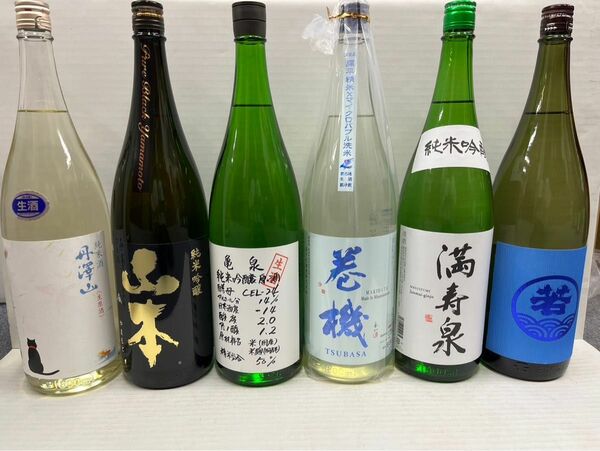 日本酒　一升瓶6本セット