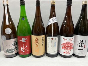 日本酒　一升瓶6本セット