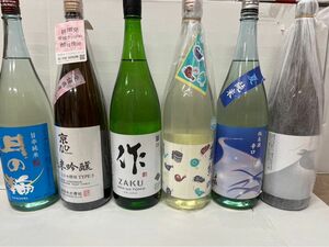 日本酒　一升瓶6本セット