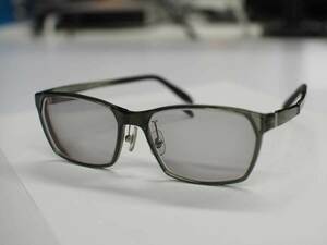 JINS製 グレー50％度入りサングラス（左-3.75/右-4.00・2022年購入・程度良）
