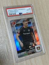 ◆PSA 10 GEM MINT/鑑定品◆ 2020-21 Topps Chrome Bundesliga Refractor 【 Florian Wirtz ( フロリアン・ヴィルツ ) 】 RC ルーキー_画像3