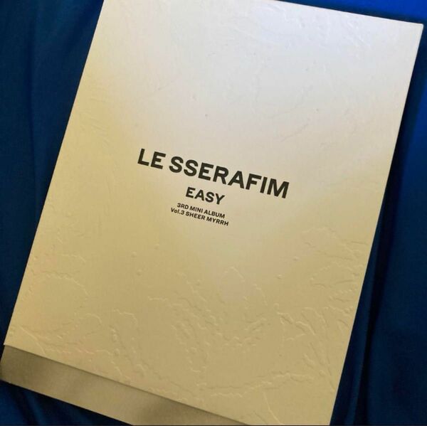 輸入盤 LE SSERAFIM/3RD MINI ALBUM ： EASY