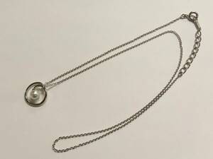 タサキ パールネックレス 田崎真珠 ネックレス シルバー S925 中古美品