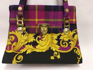1 jpy Versace shoulder bag used beautiful goods 