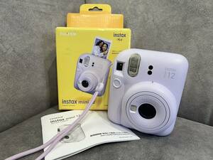 1 jpy start FUJIFILM Fuji film instax mini 12 working properly goods 