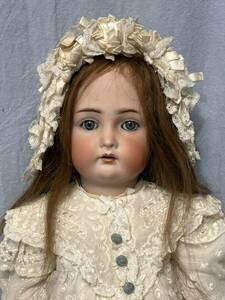 antique bisque doll simon Hal Bick girl race 52cm