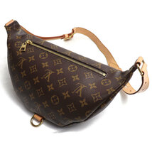 LOUIS VUITTON ルイ・ヴィトン バムバッグ ウエストバッグ モノグラム M43644 ユニセックス 中古_画像2