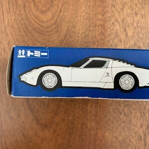 TOMY トミー TOMICA トミカ 青箱 ランボルギーニ ミウラ SV F40 1/62 日本製 箱のみの出品です LAMBORGHINI MIURA SV ★10円スタート★の画像4