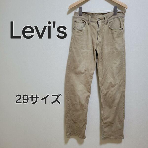 Levi's リーバイス デニムパンツ カラー ストレートジーンズ 29サイズ