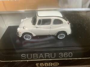 SUBARU 360 1/43 EBBRO ミニカー