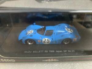 ISUZU BELLETT R6 1969 JAPAN GP No.29 1/43 EBBRO миникар 