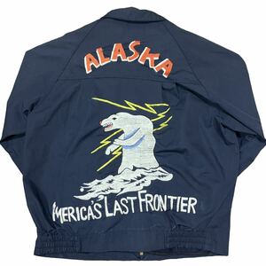 スーベニアジャケット アラスカ ミリタリー ベトジャン ボアライナー付き 刺繍