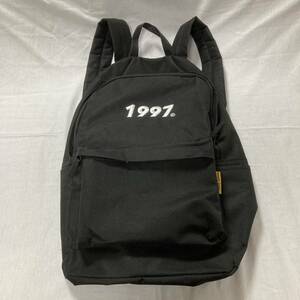 youth loser 1997 rucksack backpack one Point embroidery Logo black 