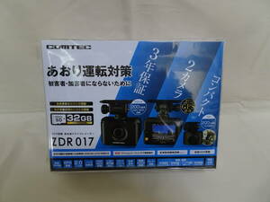 COMTECコムテック　ドライブレコーダー２カメ　ZDR017未使用品②