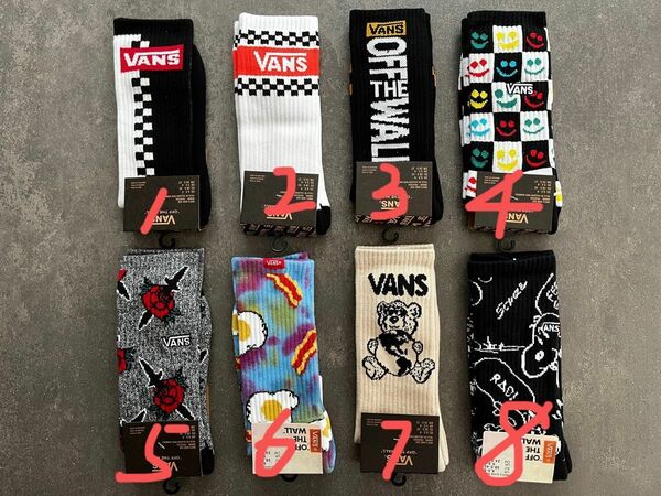 VANS　SOCKS バンズ　ソックス　靴下　3足セット価額