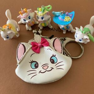  Disney Marie Chan bulrush .. mascot charm 5 piece 