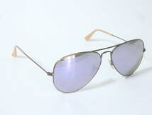 ＜本物 Ray Ban レイバン サングラス アビエーター AVIATOR LARGE METAL ミラーレンズ RB3025＞7.26.3　☆定形外290円☆_画像2