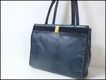 ＜本物 Ferragamo フェラガモ トートバッグ ヴァラ ＞7.25.1　☆定形外710円☆_画像1