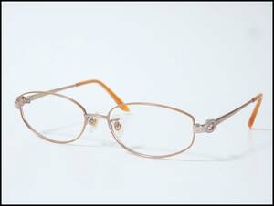 < подлинный товар Christian Dior Christian Dior оправа для очков модные очки без линз титановый стразы есть CD-7673J>7.26.5 * нестандартный 290 иен *