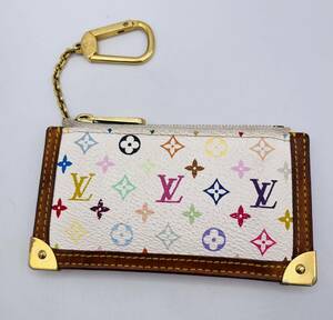 LOUIS VUITTON ルイヴィトン マルチカラーモノグラム ポシェット クレ M92655 ジップコインケース 