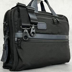 【希少】TUMI トゥミ 2way ブリーフケース ビジネスバッグ エディフィス コラボ別注 バリスティックナイロン ネイビー メンズ A4/PC収納可