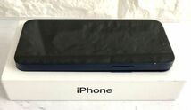 Apple iPhone12mini 128GB Blue A2398 MGDP3J/A バッテリー77% SIMロックなし ケーブル、ピン、シール、元箱付 fah 5J055S_画像3