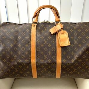 LOUIS VUITTON ルイヴィトン キーポル55 M41424 モノグラム ボストンバッグ トラベルバッグ fah 5K384の画像2