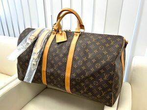 LOUIS VUITTON ルイヴィトン キーポル バンドリエール 55 M41414 2WAY ボストンバッグ トラベルバッグ fah 5K385