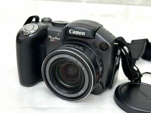 Canon キヤノン PowerShot S3 IS ZOOM LENS 12×IS 6.0-72.0mm 1:2.7-3.5 USM デジタル 通電確認 fah 5K428