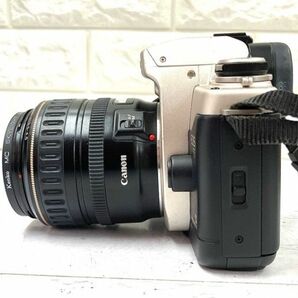 Canon キヤノン EOS 55 一眼レフカメラ+ZOOM LENS EF 28-105mm 1:3.5-4.5 通電 シャッターのみ確認済 fah 5J011Aの画像4