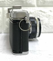 OLYMPUS-PEN F オリンパス ペン レンジファインダー フイルムカメラ F.Zuiko Auto-S 1:1.8 f=38mm レンズ シャッターOK fah 5S120_画像3