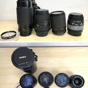 MINOLTA SIGMA Canon TAMRON KONICA PENTAX TAKUMAR 他 TELEPLUS レンズ レンズフード フィルター 等々 まとめて 動作未確認 fah 4S190の画像3