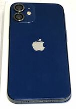 Apple iPhone12mini 128GB Blue A2398 MGDP3J/A バッテリー77% SIMロックなし ケーブル、ピン、シール、元箱付 fah 5J055S_画像4
