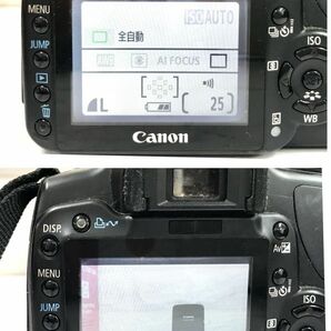 Canon キヤノン EOS Kiss デジタルX ダブルズームキット 一眼レフ デジタルカメラ 簡単操作確認済 元箱付 fah 5J027Sの画像9