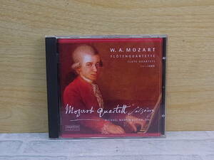 △H/132●音楽CD☆W.A.モーツァルト MOZART☆フルート四重奏☆中古品