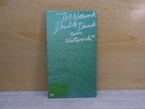 ◎M/068●音楽DVD☆TM NETWORK☆DOUBLE-DECADE TOUR NETWORK☆2枚組☆中古品