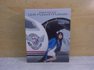 ◎M/155●音楽Blu-ray☆水樹奈々 NANA MIZUKI☆LIVE FLIGHT×FLIGHT+☆4枚組☆中古品