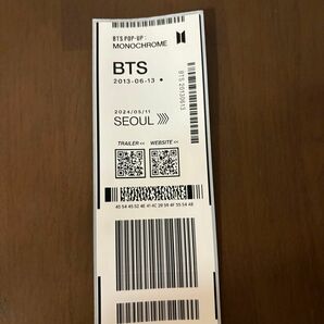 BTS MONOCHROME 入場特典 ステッカー seoul