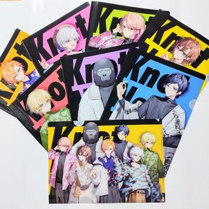 KNR KNOT NOT RANK クリアファイル 全8種 ローソン