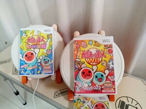 Wii 太鼓の達人 太鼓の達人ドドーンと2代目 タタコン×2 おまけのドドーンと3代目（CDなし）