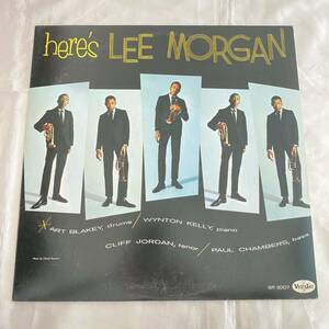 LEE MORGAN / here's / リー・モーガン / ヒアーズ / レコード ULS-1657-JY ジャズ JAZZ