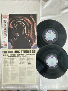 HOT ROCKS 1964-1971 / The Rolling Stones / ローリングストーンズ / ホットロックス 1964-1971 / 2枚組 LP L28P-1822/3 帯付 レコード